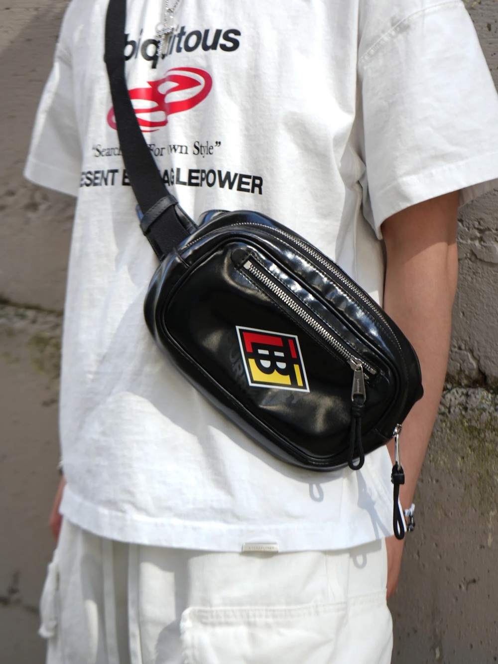 Burberry Black Waist Bag